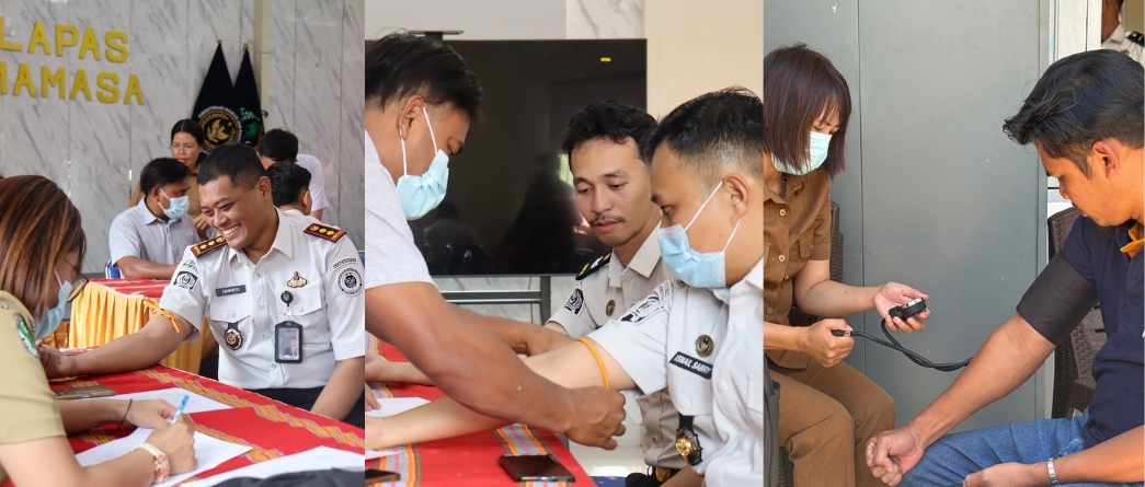 Cegah DBD Sejak Dini, Lapas Mamasa Bekerjasama Dengan Puskesmas Balla Gelar Skrining