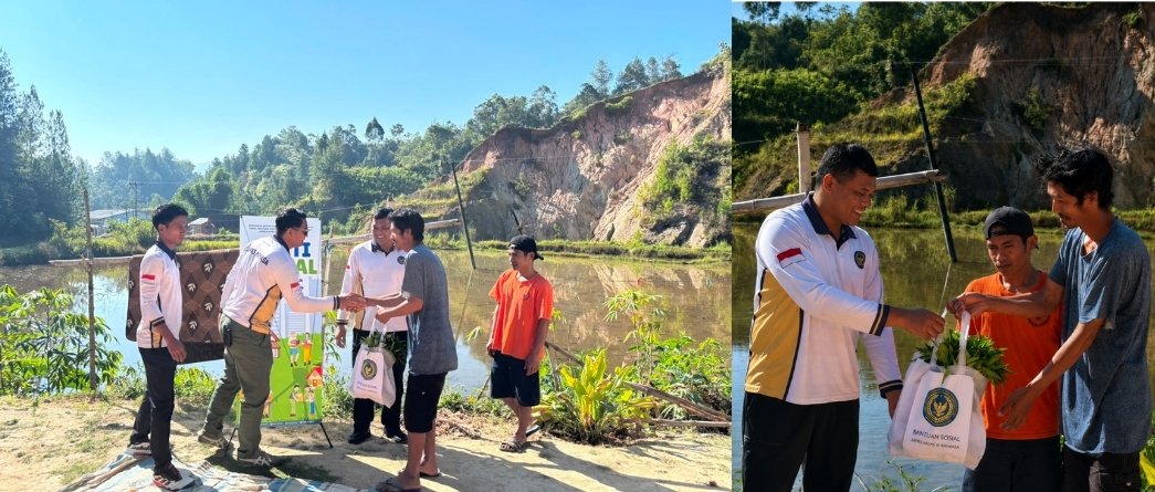 Lapas Mamasa Berbagi Kasih Melalui Bakti Sosial Memeriahkan Peringatan HUT RI Ke-81