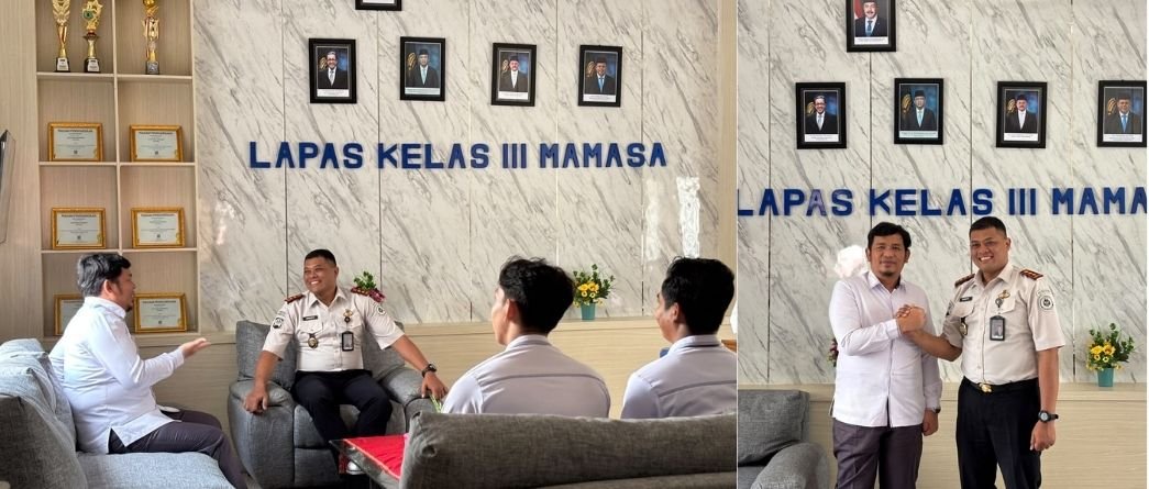 Perkuat Sinergi, Lapas Mamasa Koordinasi Bersama Pengadilan Negeri Polewali